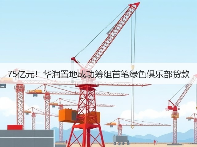 75亿元!华润置地成功筹组首笔绿色俱乐部贷款(图1) 75亿元!华润置地成功筹组首笔绿色俱乐部贷款(图1)
