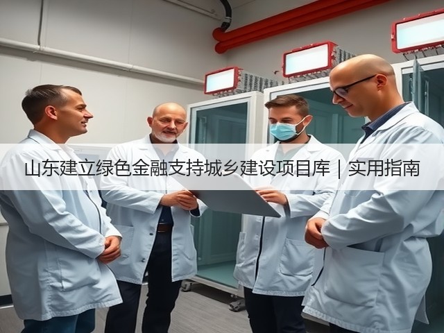 山东建立绿色金融支持城乡建设项目库|实用指南(图3) 山东建立绿色金融支持城乡建设项目库|实用指南(图3)
