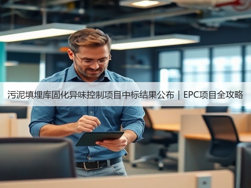 污泥填埋库固化异味控制项目中标结果公布|EPC项目全攻略 污泥填埋库固化异味控制项目中标结果公布|EPC项目全攻略