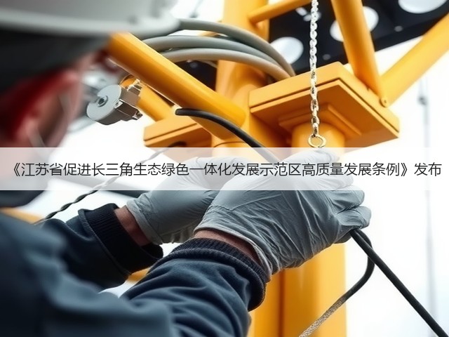 《江苏省促进长三角生态绿色一体化发展示范区高质量发展条例》发布(图3) 《江苏省促进长三角生态绿色一体化发展示范区高质量发展条例》发布(图3)