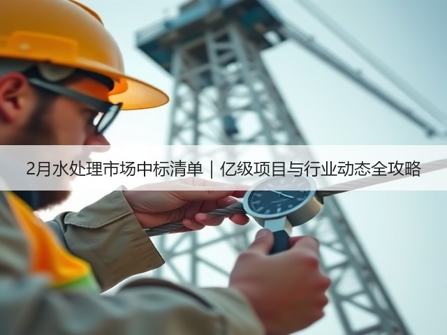 2月水处理市场中标清单|亿级项目与行业动态全攻略(图3) 2月水处理市场中标清单|亿级项目与行业动态全攻略(图3)