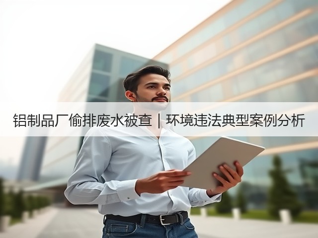 铝制品厂偷排废水被查|环境违法典型案例分析(图3) 铝制品厂偷排废水被查|环境违法典型案例分析(图3)