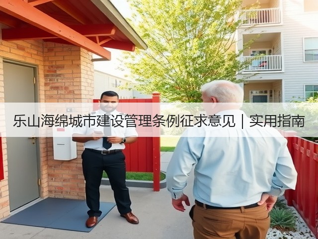 乐山海绵城市建设管理条例征求意见|实用指南(图1) 乐山海绵城市建设管理条例征求意见|实用指南(图1)