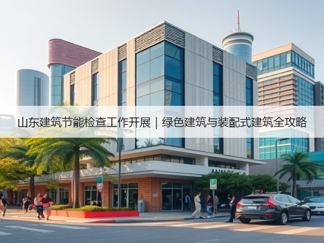 山东建筑节能检查工作开展｜绿色建筑与装配式建筑全攻略(图2)