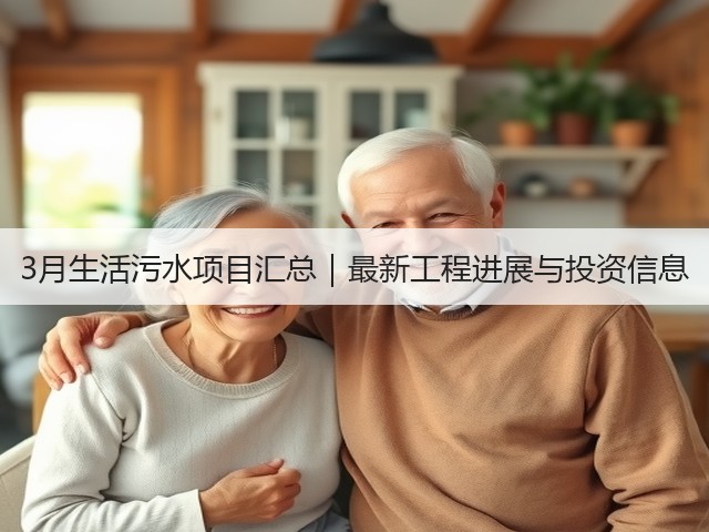 3月生活污水项目汇总|最新工程进展与投资信息(图1) 3月生活污水项目汇总|最新工程进展与投资信息(图1)