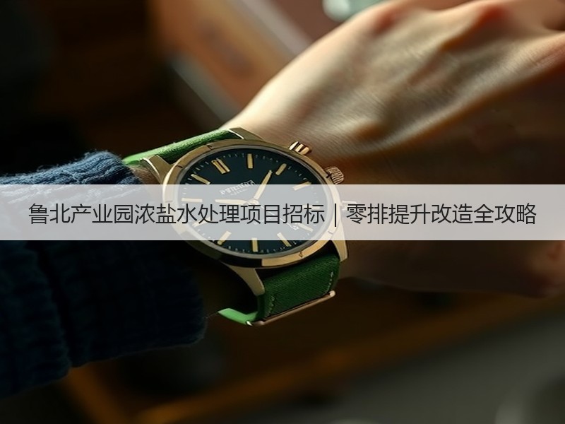 鲁北产业园浓盐水处理项目招标|零排提升改造全攻略 鲁北产业园浓盐水处理项目招标|零排提升改造全攻略