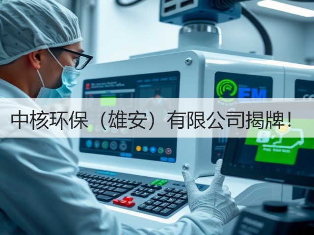 中核环保（雄安）有限公司揭牌！(图1)