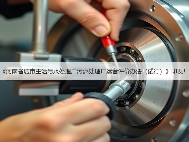 《河南省城市生活污水处理厂污泥处理厂运营评价办法(试行)》印发!(图2) 《河南省城市生活污水处理厂污泥处理厂运营评价办法(试行)》印发!(图2)