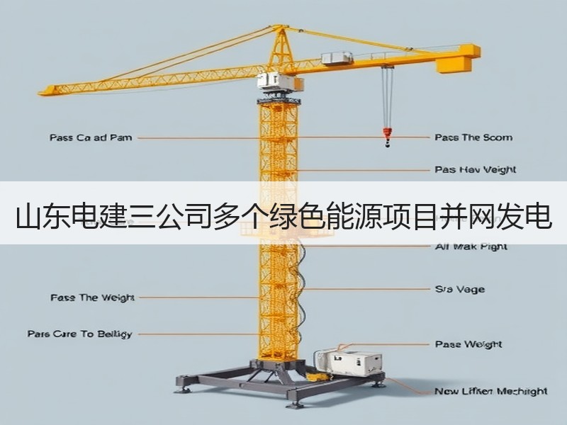 山东电建三公司多个绿色能源项目并网发电