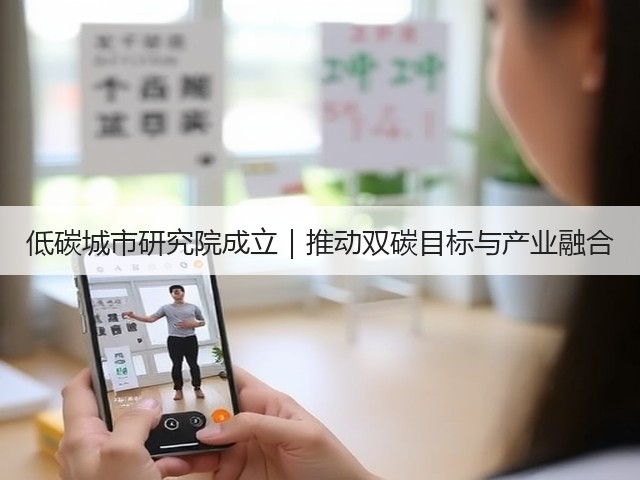 低碳城市研究院成立|推动双碳目标与产业融合(图2) 低碳城市研究院成立|推动双碳目标与产业融合(图2)