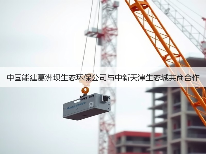 中国能建葛洲坝生态环保公司与中新天津生态城共商合作
