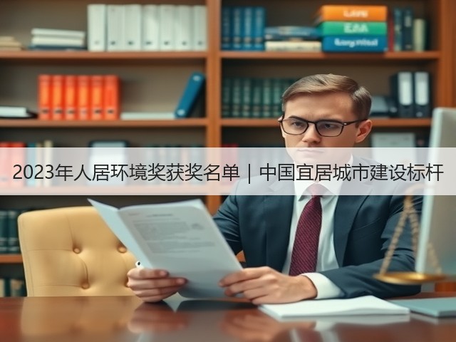 2023年人居环境奖获奖名单|中国宜居城市建设标杆(图1) 2023年人居环境奖获奖名单|中国宜居城市建设标杆(图1)