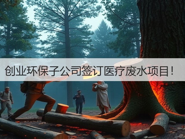 创业环保子公司签订医疗废水项目!(图3) 创业环保子公司签订医疗废水项目!(图3)