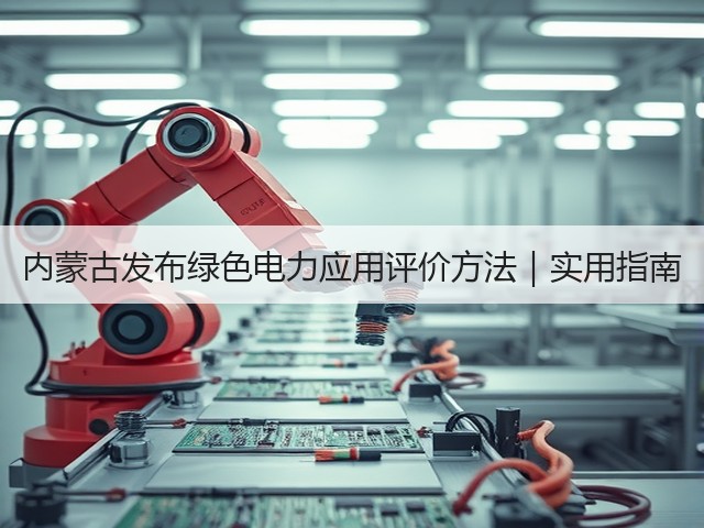 内蒙古发布绿色电力应用评价方法|实用指南(图3) 内蒙古发布绿色电力应用评价方法|实用指南(图3)