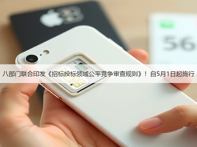 八部门联合印发《招标投标领域公平竞争审查规则》！自5月1日起施行(图1)