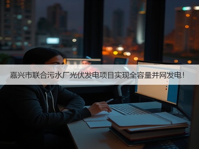 嘉兴市联合污水厂光伏发电项目实现全容量并网发电!(图3) 嘉兴市联合污水厂光伏发电项目实现全容量并网发电!(图3)