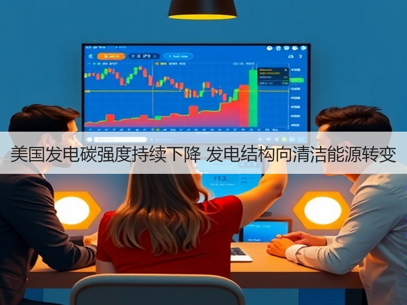 美国发电碳强度持续下降 发电结构向清洁能源转变 美国发电碳强度持续下降 发电结构向清洁能源转变