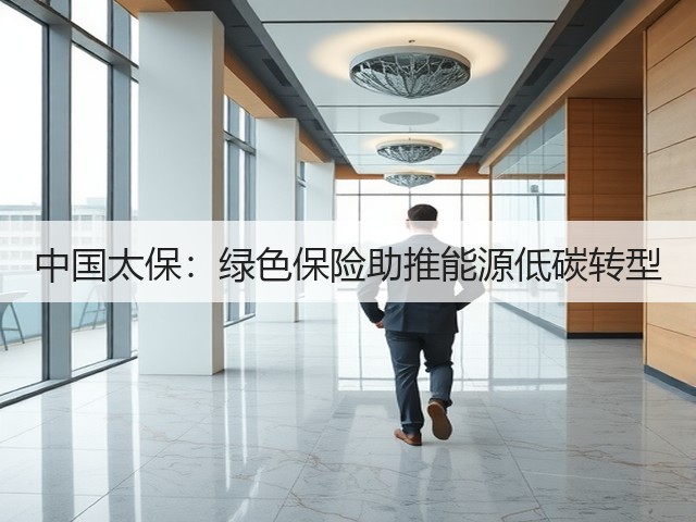 中国太保:绿色保险助推能源低碳转型(图2) 中国太保:绿色保险助推能源低碳转型(图2)