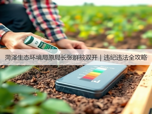 菏泽生态环境局原局长张群被双开|违纪违法全攻略(图3) 菏泽生态环境局原局长张群被双开|违纪违法全攻略(图3)
