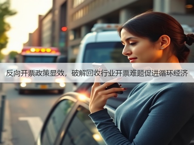 反向开票政策显效，破解回收行业开票难题促进循环经济(图1)