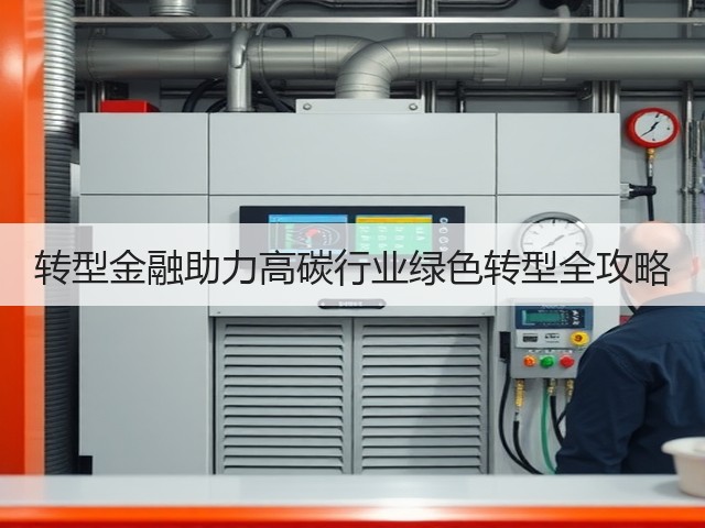 转型金融助力高碳行业绿色转型全攻略(图3)