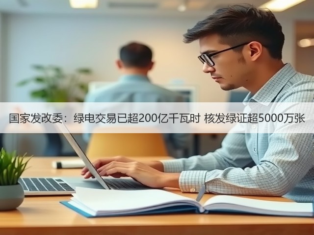 国家发改委：绿电交易已超200亿千瓦时 核发绿证超5000万张(图2)
