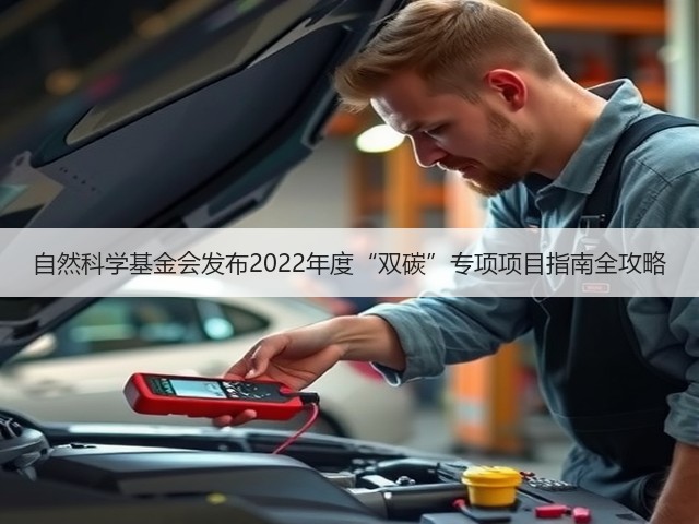 自然科学基金会发布2022年度“双碳”专项项目指南全攻略(图2)