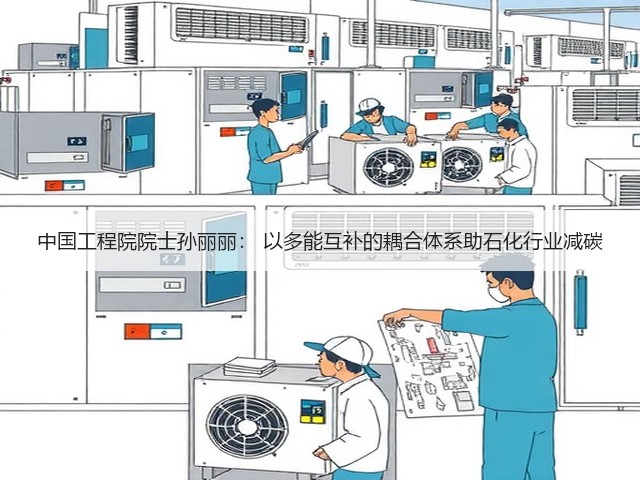 中国工程院院士孙丽丽: 以多能互补的耦合体系助石化行业减碳(图2) 中国工程院院士孙丽丽: 以多能互补的耦合体系助石化行业减碳(图2)
