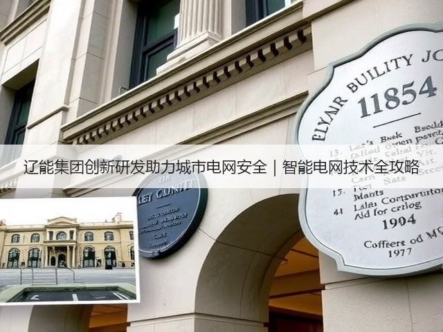 辽能集团创新研发助力城市电网安全|智能电网技术全攻略(图1) 辽能集团创新研发助力城市电网安全|智能电网技术全攻略(图1)