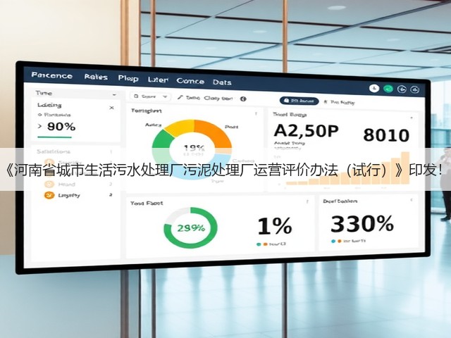 《河南省城市生活污水处理厂污泥处理厂运营评价办法(试行)》印发!(图3) 《河南省城市生活污水处理厂污泥处理厂运营评价办法(试行)》印发!(图3)