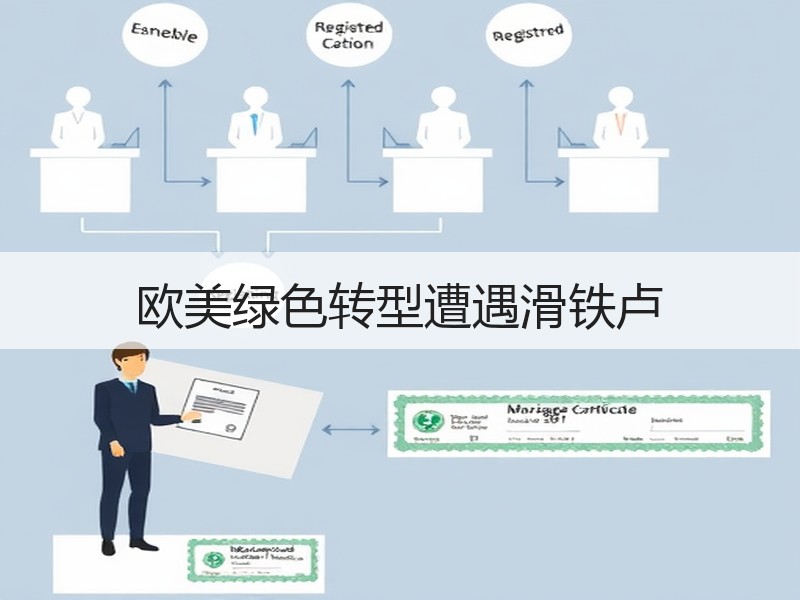 欧美绿色转型遭遇滑铁卢