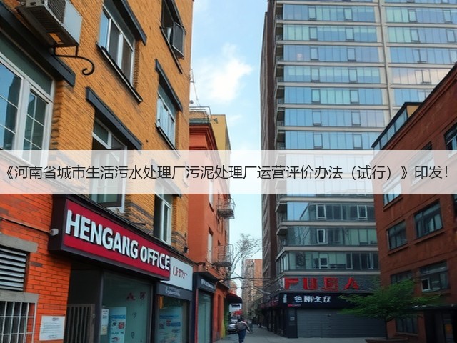 《河南省城市生活污水处理厂污泥处理厂运营评价办法(试行)》印发!(图1) 《河南省城市生活污水处理厂污泥处理厂运营评价办法(试行)》印发!(图1)