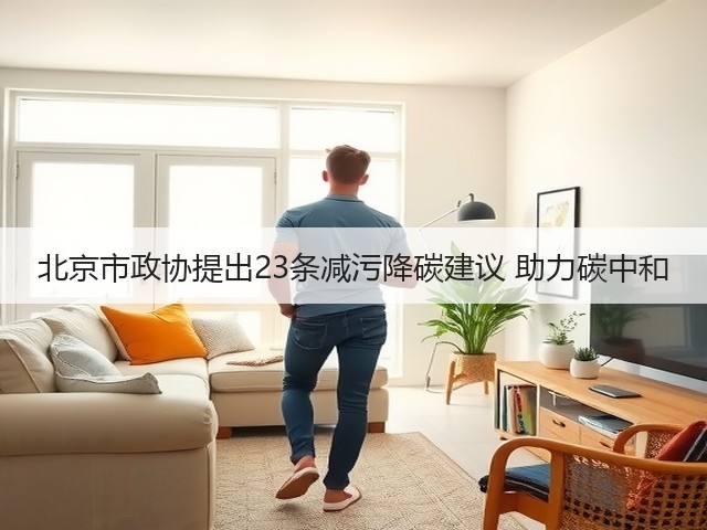 北京市政协提出23条减污降碳建议 助力碳中和(图3) 北京市政协提出23条减污降碳建议 助力碳中和(图3)