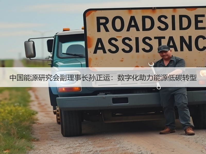 中国能源研究会副理事长孙正运：数字化助力能源低碳转型