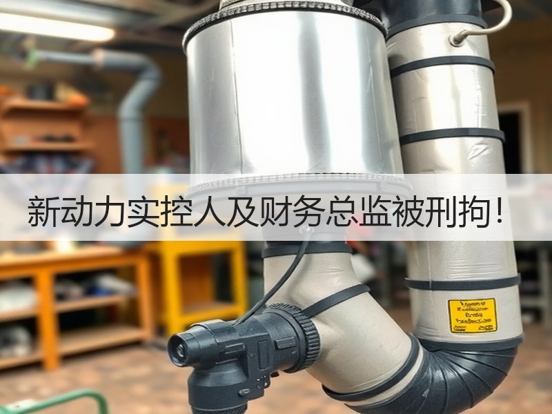 新动力实控人及财务总监被刑拘！