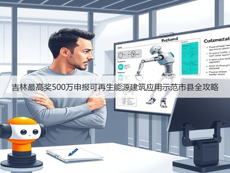 吉林最高奖500万申报可再生能源建筑应用示范市县全攻略 吉林最高奖500万申报可再生能源建筑应用示范市县全攻略
