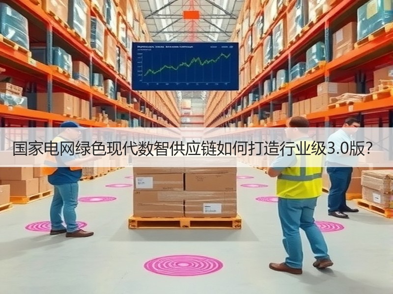 国家电网绿色现代数智供应链如何打造行业级3.0版? 国家电网绿色现代数智供应链如何打造行业级3.0版?