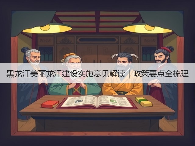 黑龙江美丽龙江建设实施意见解读|政策要点全梳理(图2) 黑龙江美丽龙江建设实施意见解读|政策要点全梳理(图2)