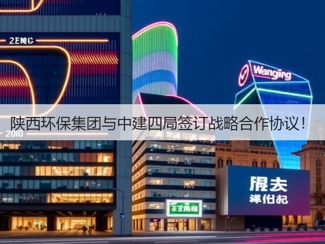陕西环保集团与中建四局签订战略合作协议!(图1) 陕西环保集团与中建四局签订战略合作协议!(图1)