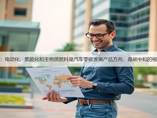 中汽协:电动化、氢能化和生物质燃料是汽车零碳发展产品方向,是碳中和的根本途径(图1) 中汽协:电动化、氢能化和生物质燃料是汽车零碳发展产品方向,是碳中和的根本途径(图1)
