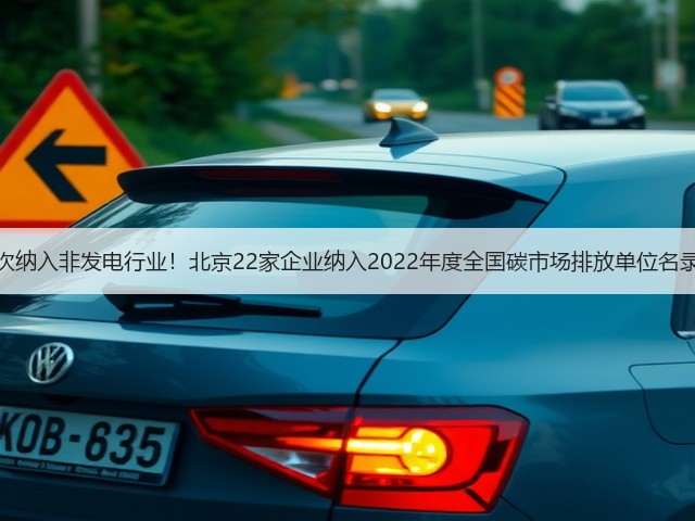 首次纳入非发电行业！北京22家企业纳入2022年度全国碳市场排放单位名录！(图2)