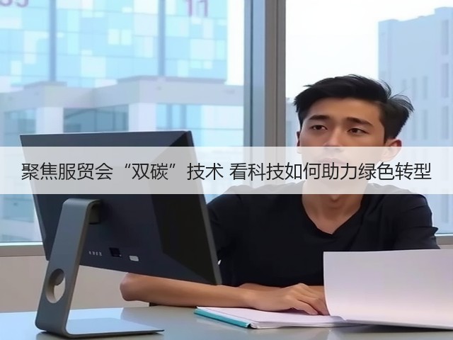 聚焦服贸会“双碳”技术 看科技如何助力绿色转型(图1) 聚焦服贸会“双碳”技术 看科技如何助力绿色转型(图1)