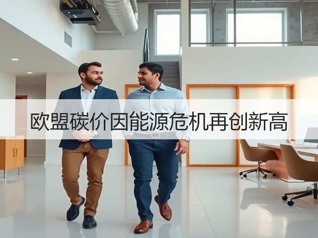 欧盟碳价因能源危机再创新高(图1) 欧盟碳价因能源危机再创新高(图1)