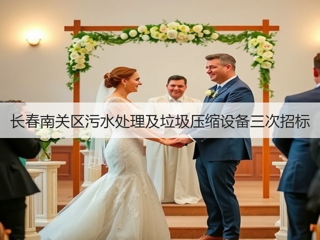 长春南关区污水处理及垃圾压缩设备三次招标(图2)