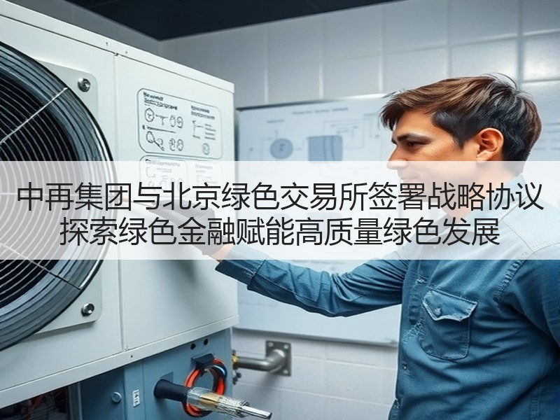 中再集团与北京绿色交易所签署战略协议 探索绿色金融赋能高质量绿色发展