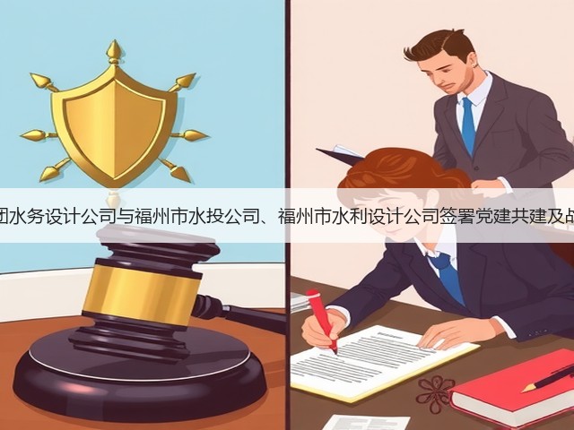 海河设计集团水务设计公司与福州市水投公司、福州市水利设计公司签署党建共建及战略合作协议(图1) 海河设计集团水务设计公司与福州市水投公司、福州市水利设计公司签署党建共建及战略合作协议(图1)