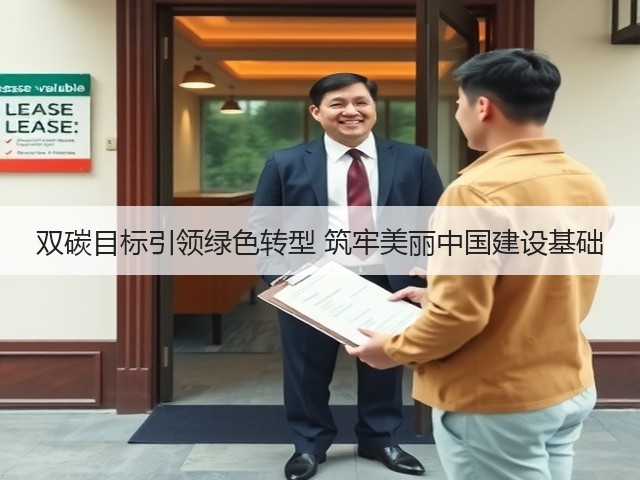 双碳目标引领绿色转型 筑牢美丽中国建设基础(图2) 双碳目标引领绿色转型 筑牢美丽中国建设基础(图2)