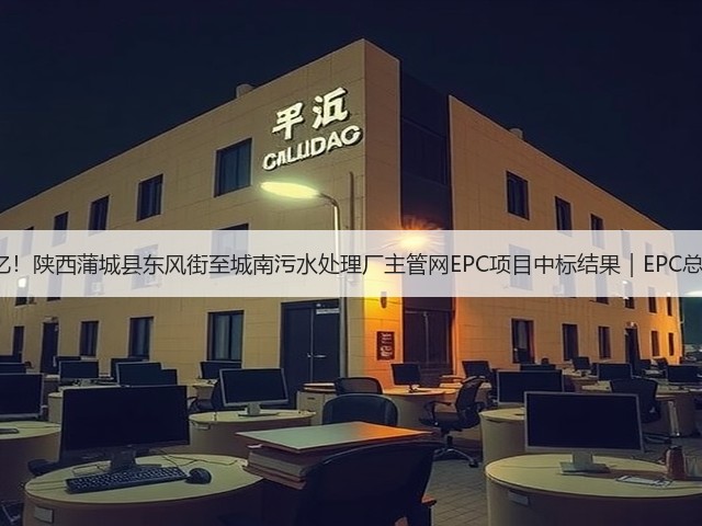 近2亿！陕西蒲城县东风街至城南污水处理厂主管网EPC项目中标结果｜EPC总承包(图2)