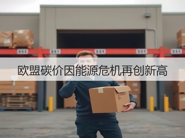 欧盟碳价因能源危机再创新高(图1) 欧盟碳价因能源危机再创新高(图1)