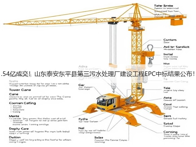 1.54亿成交！山东泰安东平县第三污水处理厂建设工程EPC中标结果公布！(图1)